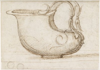 An Antique Vessel (verso) by Pietro Perugino